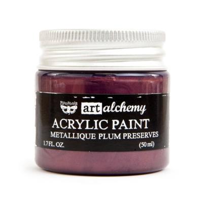 Art Alchemy Metallique Paint <br> Plum Preserves