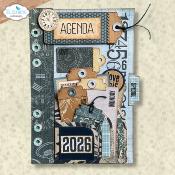 Calendar elements - clear stamps