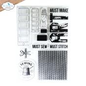 Art & Hobbies - clear stamp