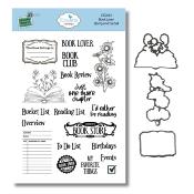 Book lover - clear stamp + dies