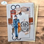 Let's go - clear stamp + dies
