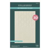 3D embossing folder - Polka dot & Posy duo