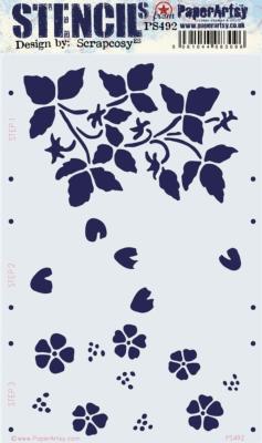 Pochoir PS492 by Scrapcosy - L