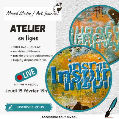 Atelier Mixed Media en ligne - Inspire