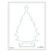 BetterPress plate - Twinkle bright tree