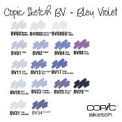 Copic Sketch <br> BV - Bleu Violet