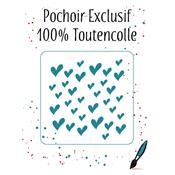 Pochoir Coeurs pointus