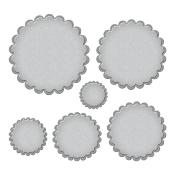 Cutting dies - Petits cercles festonns classiques