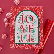 Hot foil Plates - Joyful glimmer