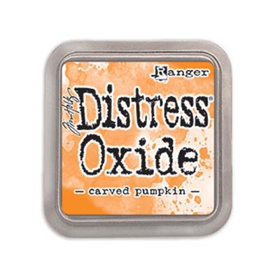 Distress Oxide Carved Pumpkin