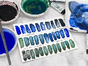 Winter - watercolor triad set - 3 tubes 5mL