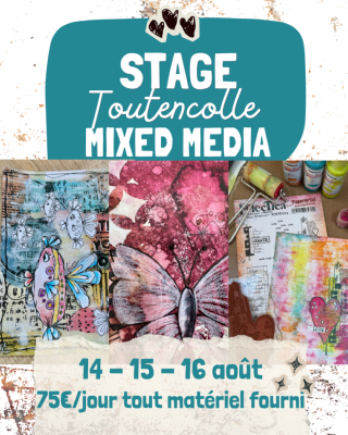 Stage au Magasin - Mixed media - 14-15-16 août 26
