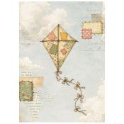 8 feuilles de riz - cozy family - A6