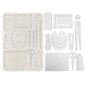 Moule silicone Daisy art