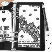 Heart overlay - Dies Planner Essentials 57