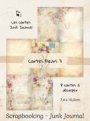 Cartes Junk Journal - Fleurs 3