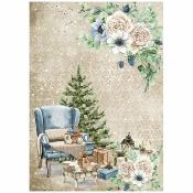 feuille de riz - Cozy winter - Chair