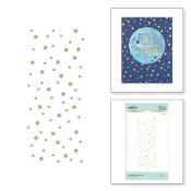 Hot foil Plates - Celestial star background