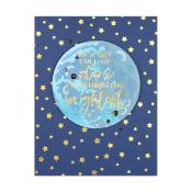 Hot foil Plates - Celestial star background