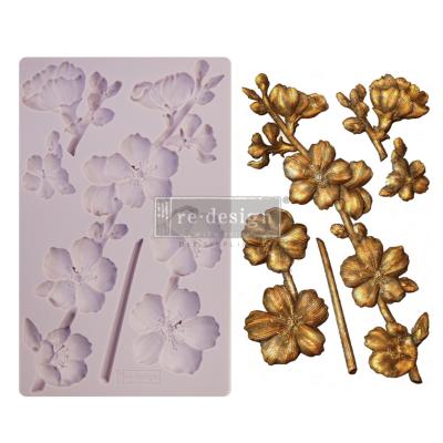 Moule silicone<br>Botanical blossoms