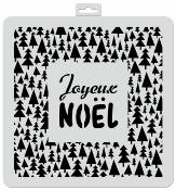 Pochoir Joyeux Noël 2