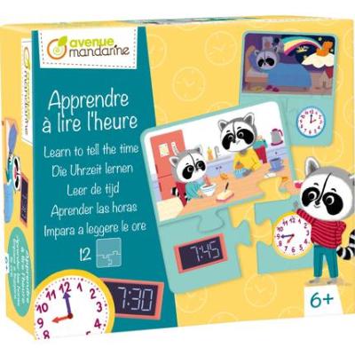 Apprendre à lire l'heure - Avenue Mandarine