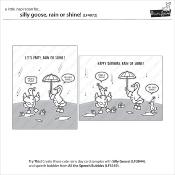 Tampons Silly goose - Rain or shine