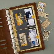 Cutting dies - Page with flap pockets