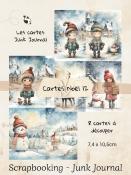 Cartes Junk Journal - Noël 12