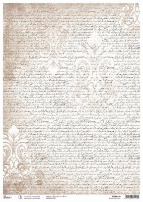 Feuille de riz - Noble manuscrit - A3