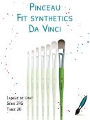 Pinceau FIT Synthétics Langue de chat<br>Série 375 - Taille 20