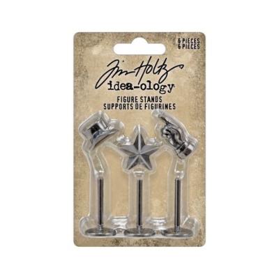 3 ornements supports de figurines Tim Holtz