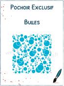 Pochoir Exclusif<br> Bulles