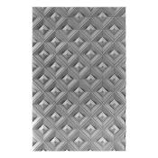 3D embossing folder - Beveled diamonds