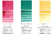 Summer - watercolor triad set - 3 tubes 5mL