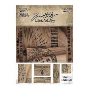 Tim Holtz Vignette box adverts panel