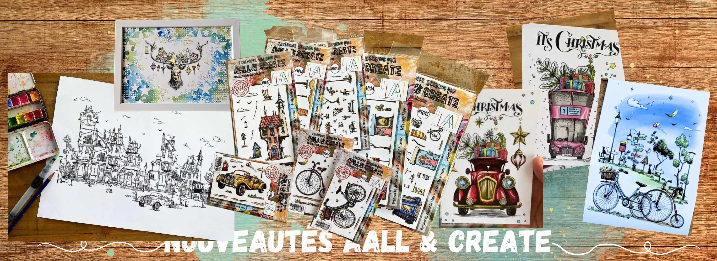 nouveauts aall and create chez toutencolle