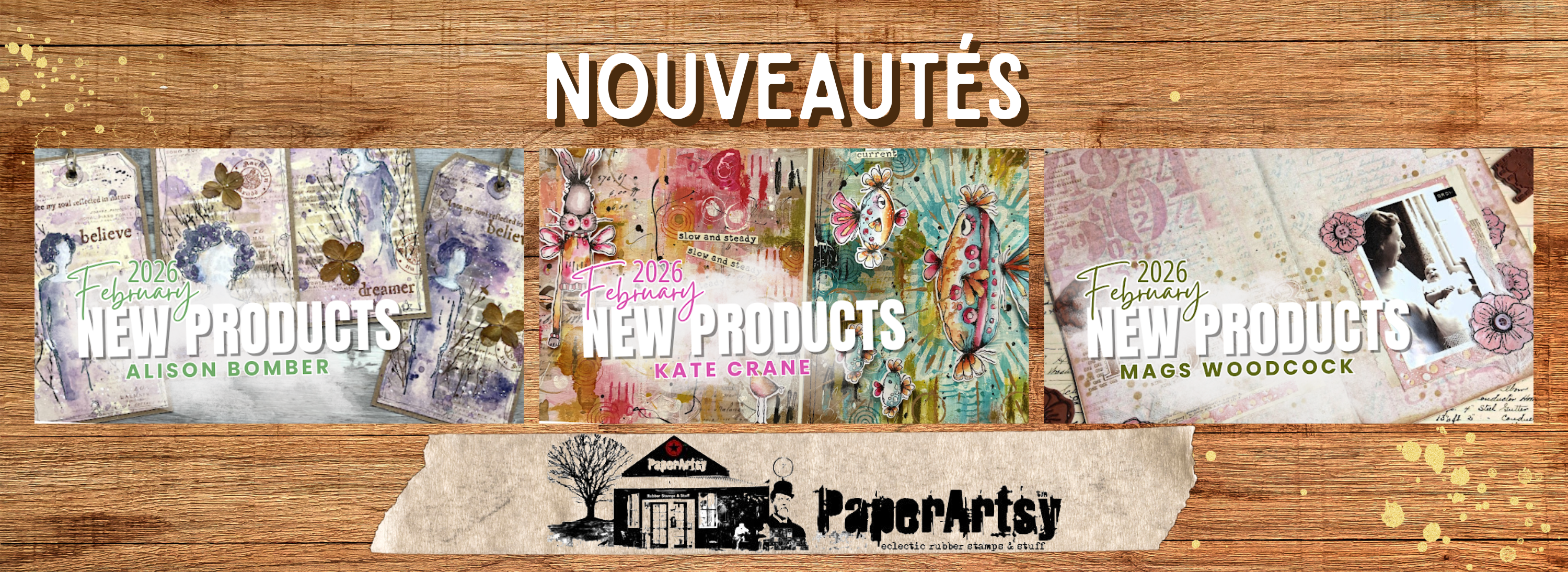 nouveaut�s paperartsy toutencolle