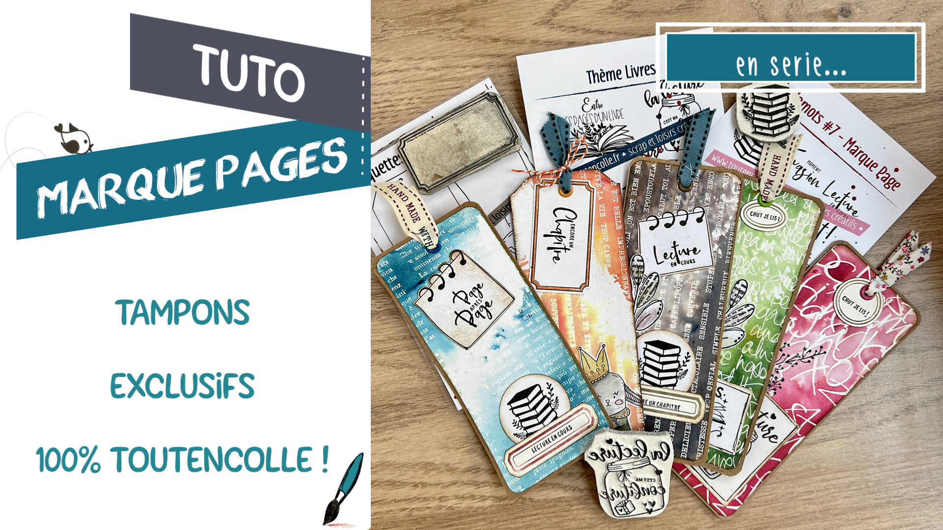 tuto marque page toutencolle