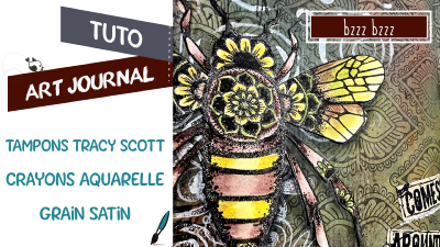 tuto art journal toutencolle