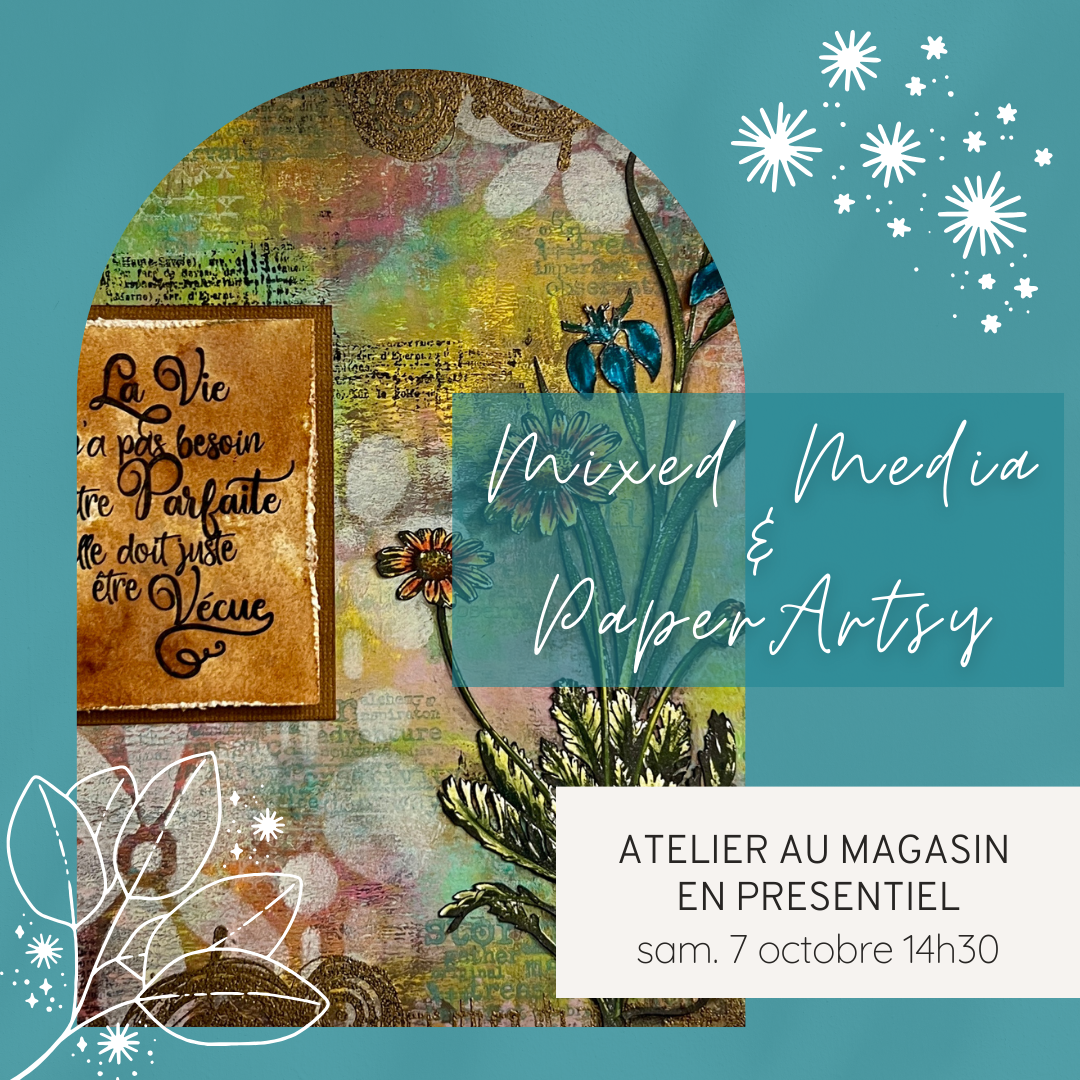 atelier mixed media toutencolle