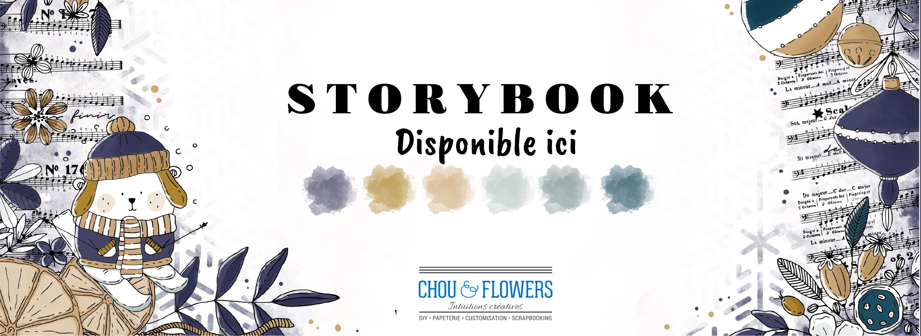 storybook chou and flowers toutencolle