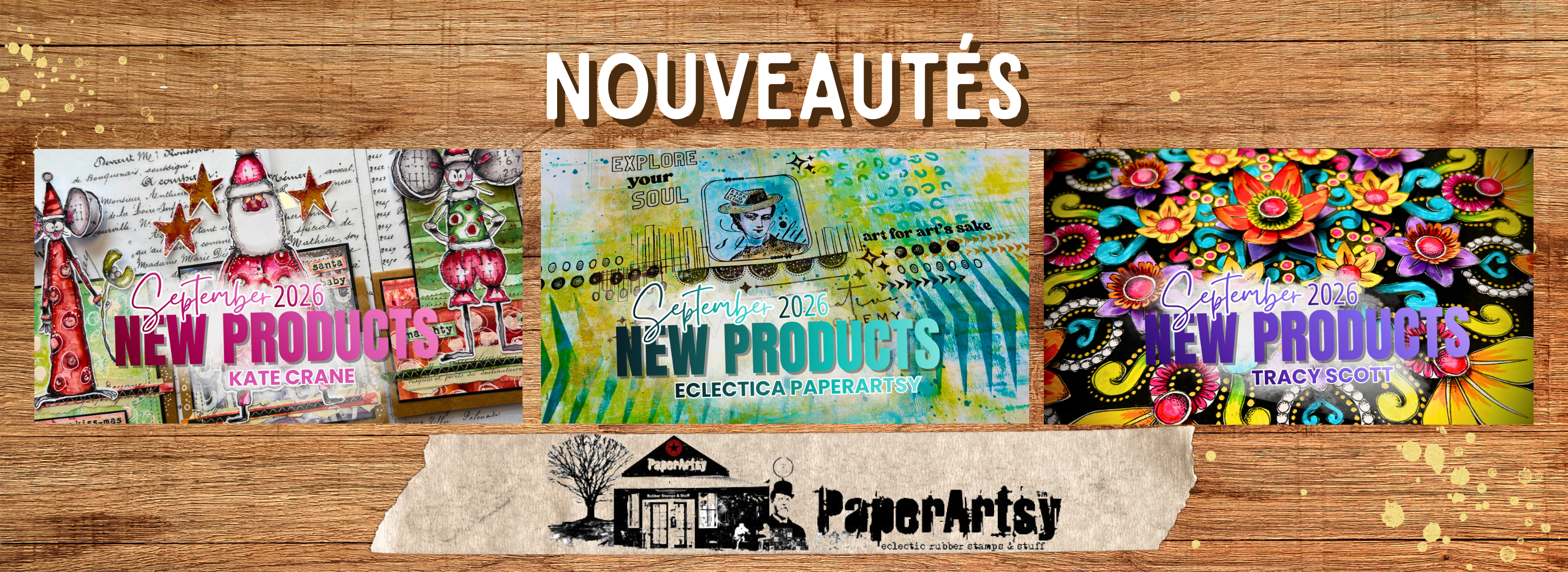 nouveautés paperartsy toutencolle